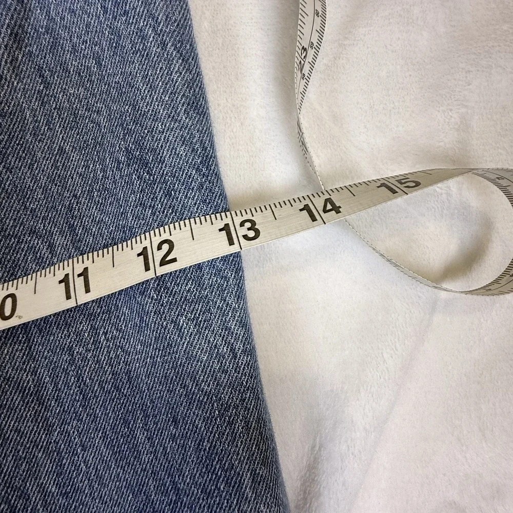 Vintage Levi’s 501 Jeans W40 L30 Light Wash Altered Cropped Wide Leg 00501-0193